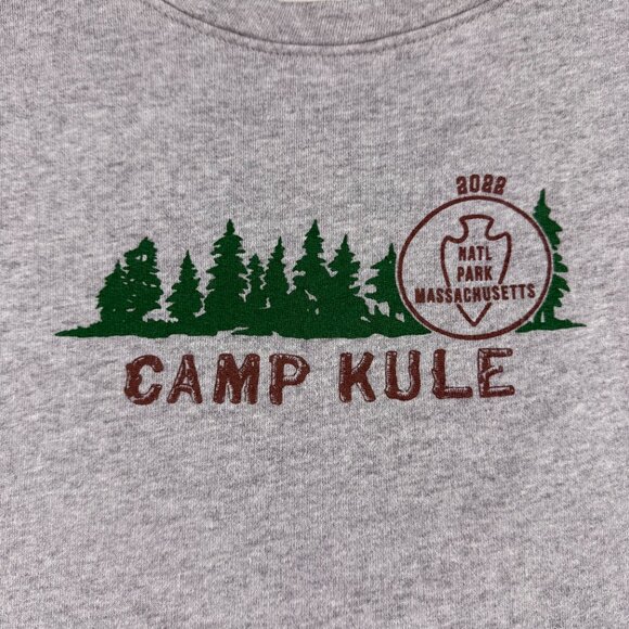 KULE The Camp Kule Gray Sweatshirt Size S - Picture 5 of 8